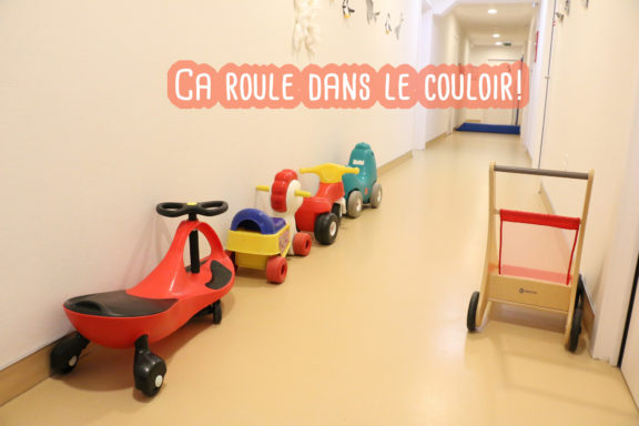 Ca roule dans le couloir !