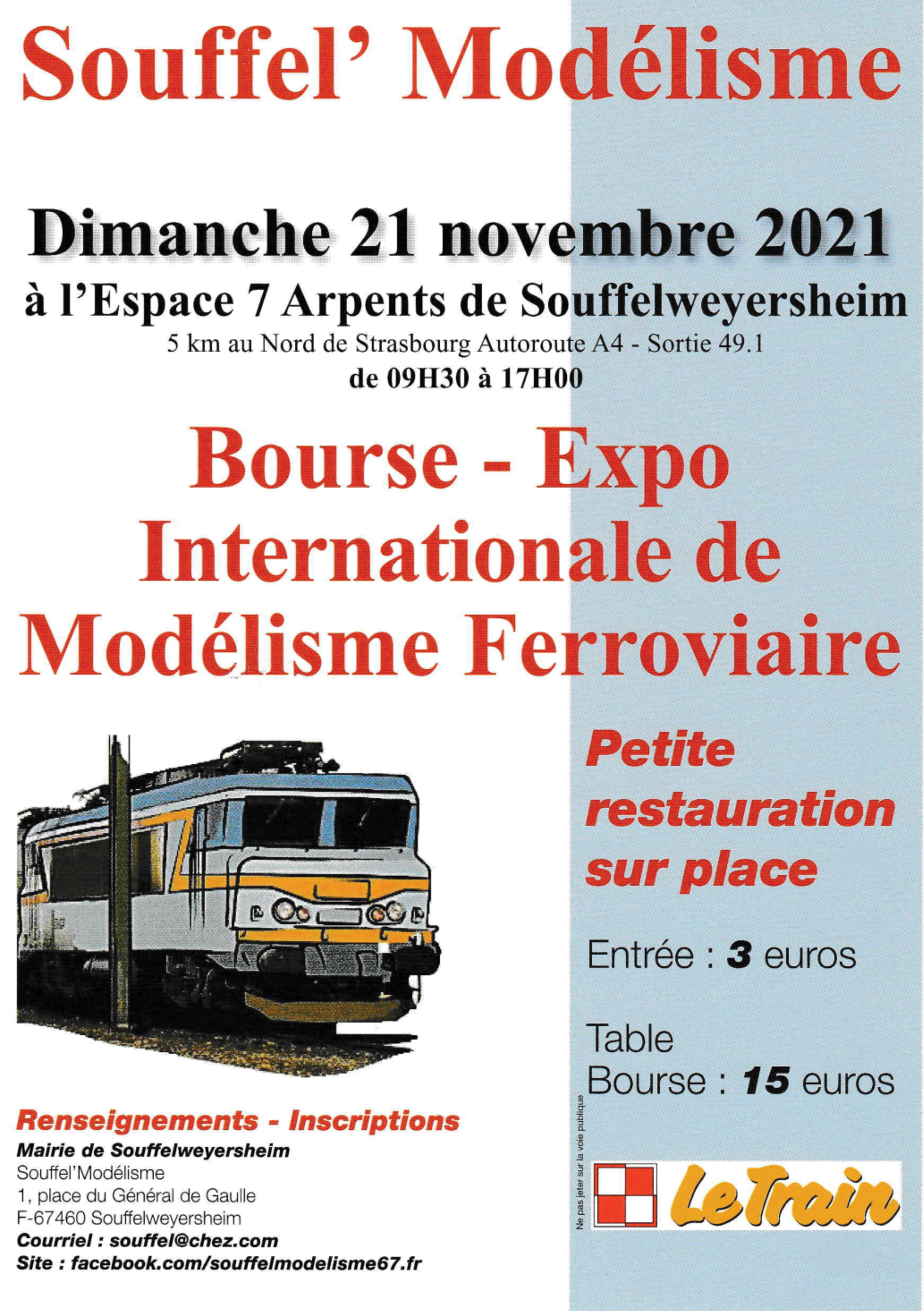 Bourse modélisme ferroviaire