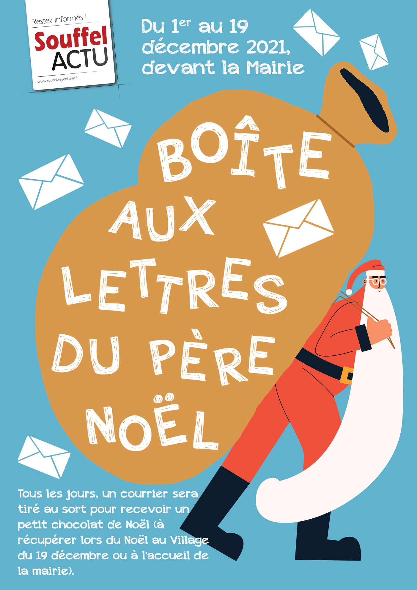 BOÎTE AUX LETTRES DU PÈRE NOËL