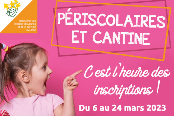 Périscolaires et cantine : inscriptions 23-24