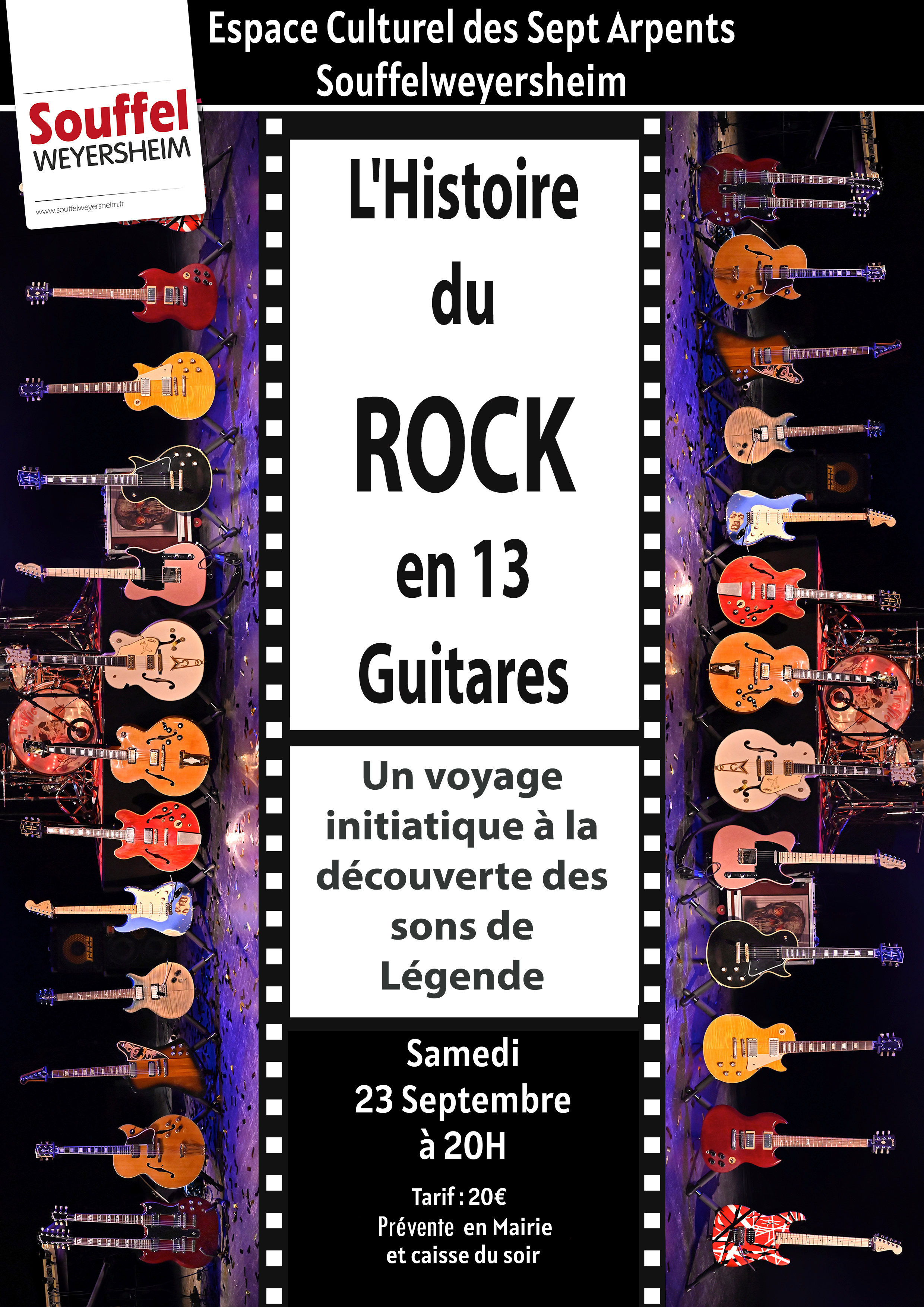 L'Histoire du Rock en 13 guitares