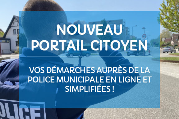 Police municipale : portail citoyen