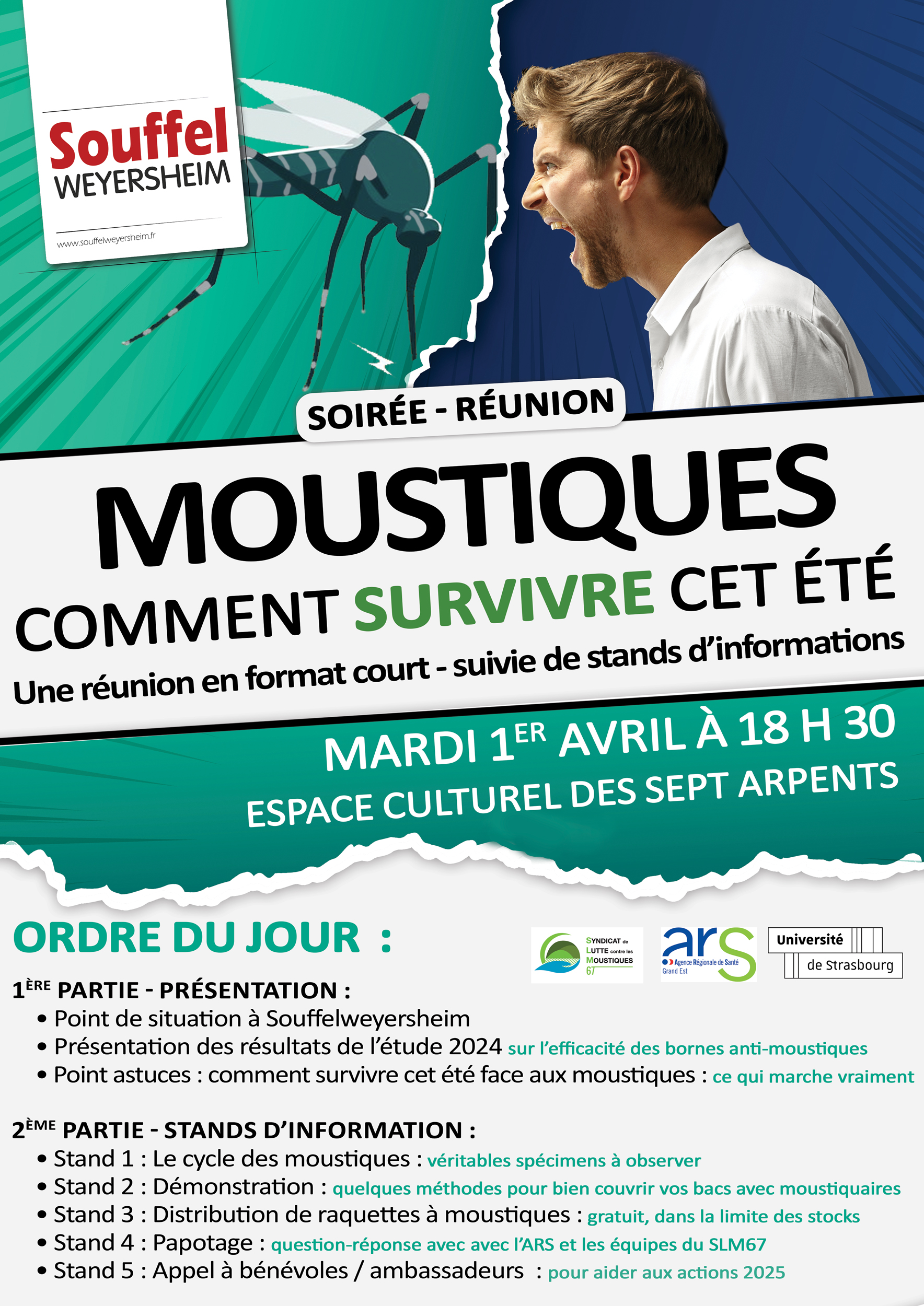 MOUSTIQUE TIGRE : Soirée réunion