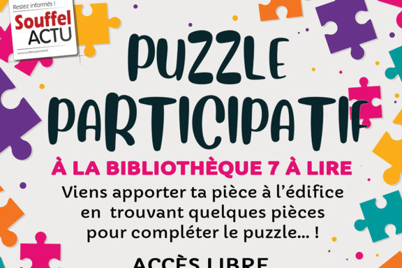 Un puzzle participatif à la bibliothèque