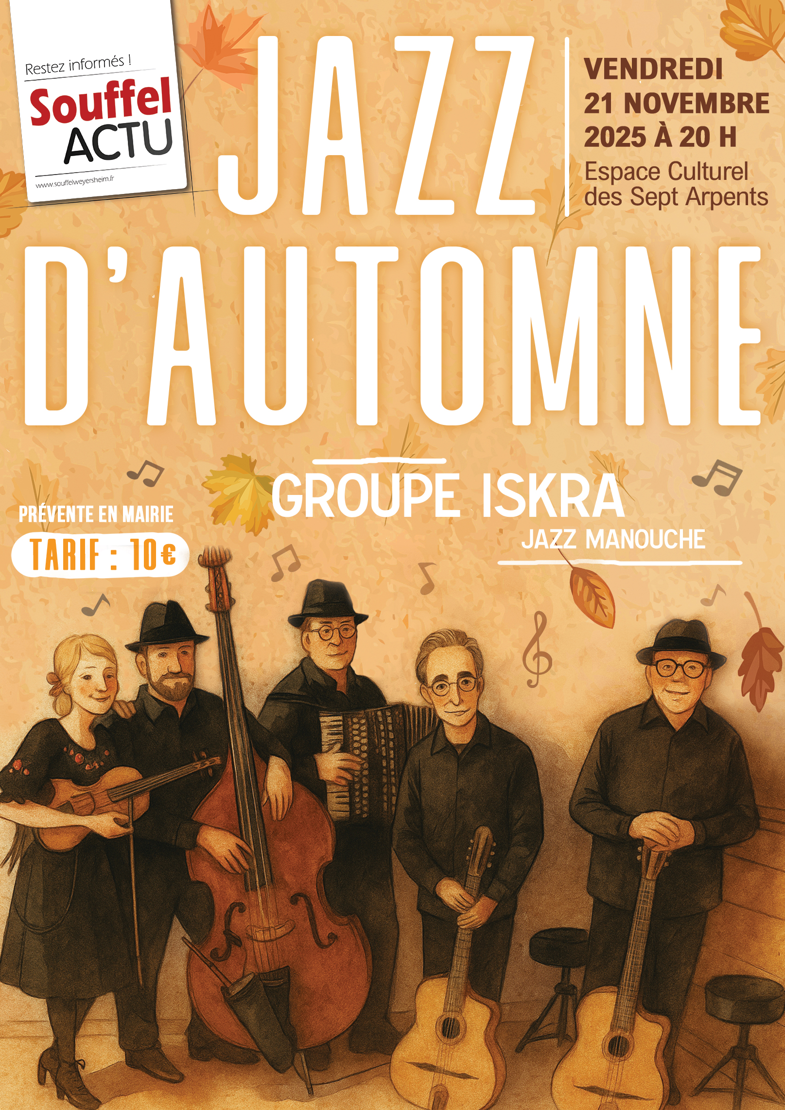 Soirée jazz d'automne