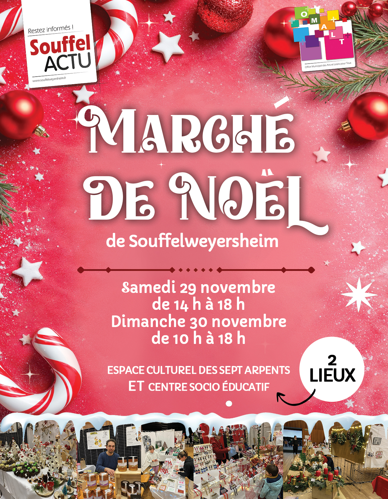 Marché de Noël de l'OMALT