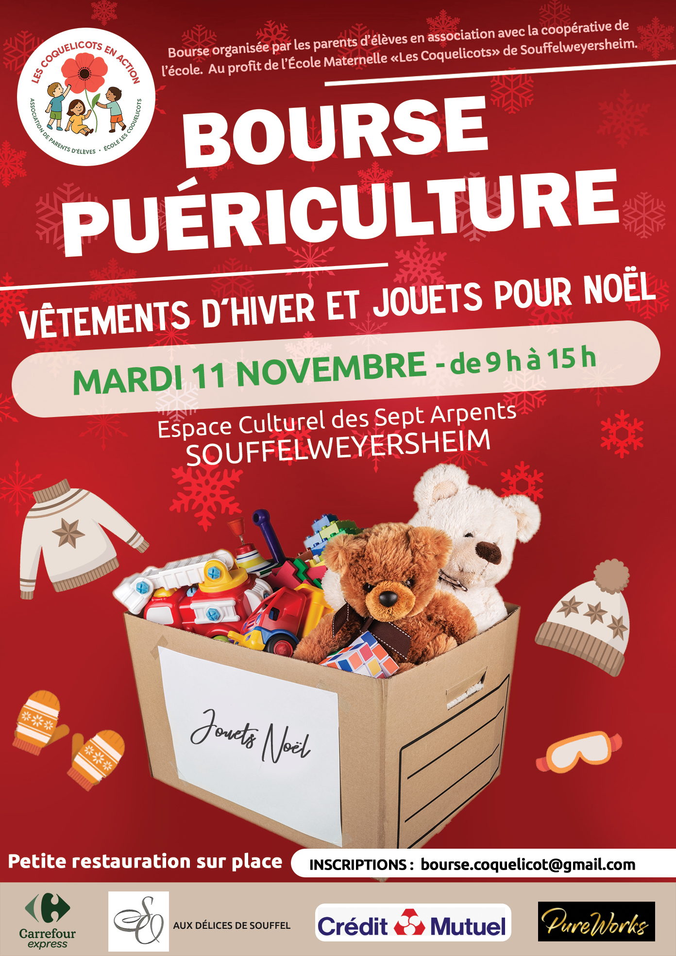 Bourse aux affaires enfants - spéciale Noël