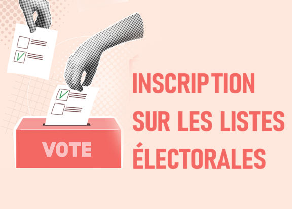 Inscriptions sur les listes électorales