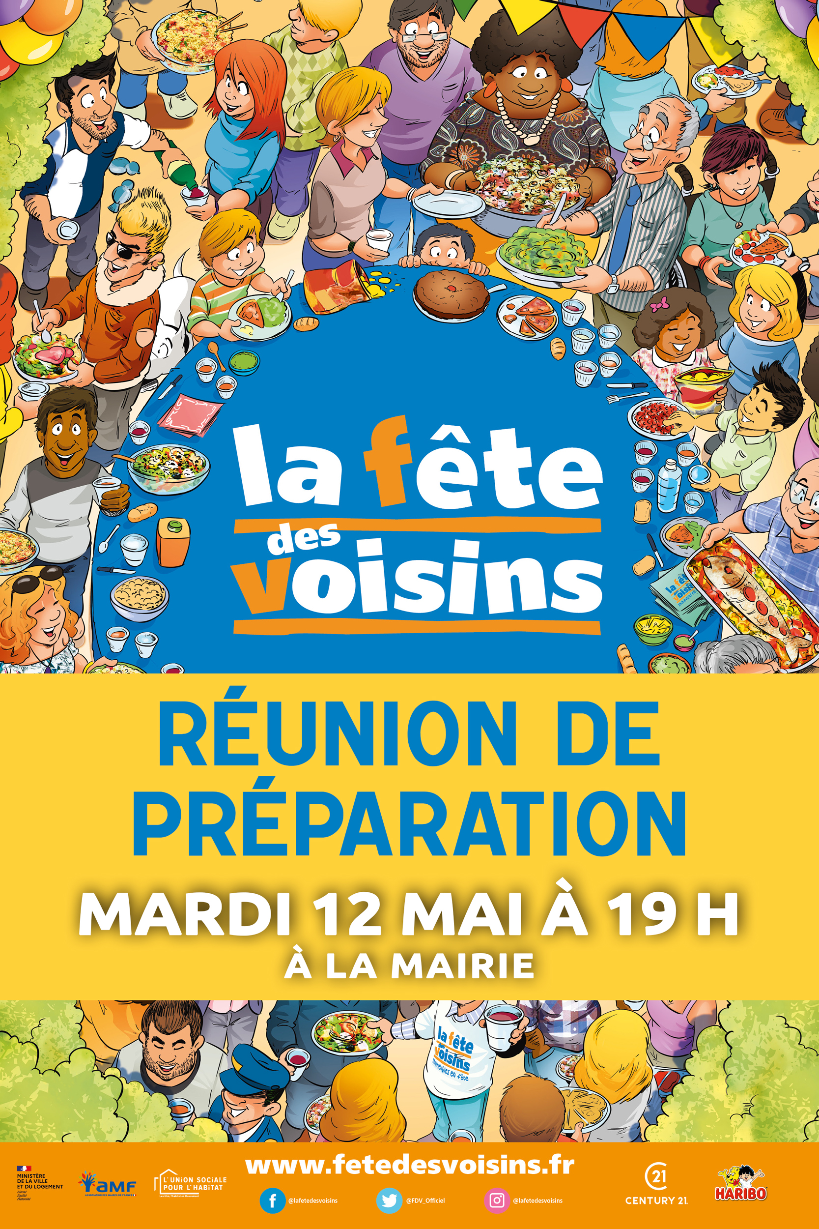 Réunion de préparation Fête des Voisins