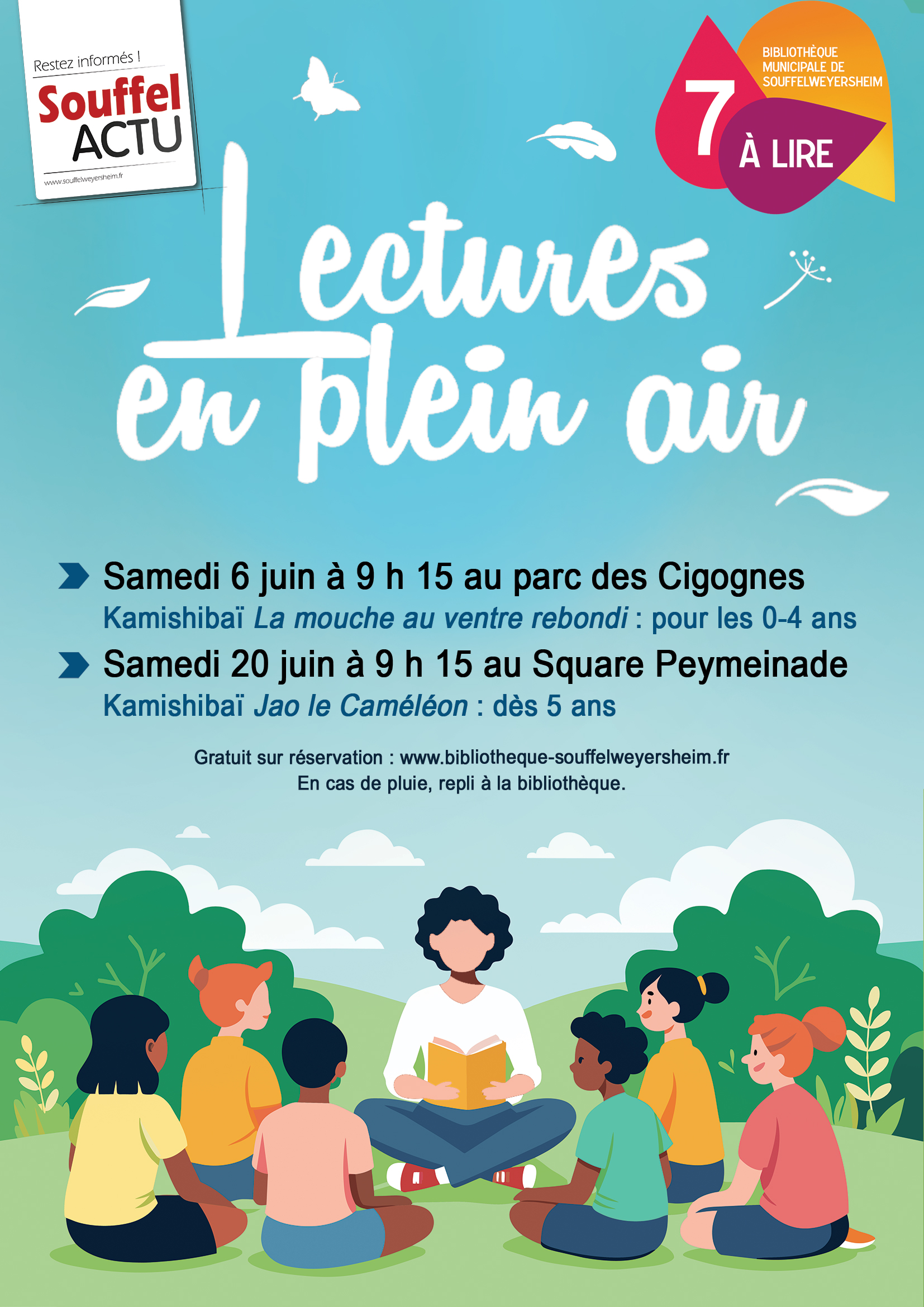Lecture plein air
