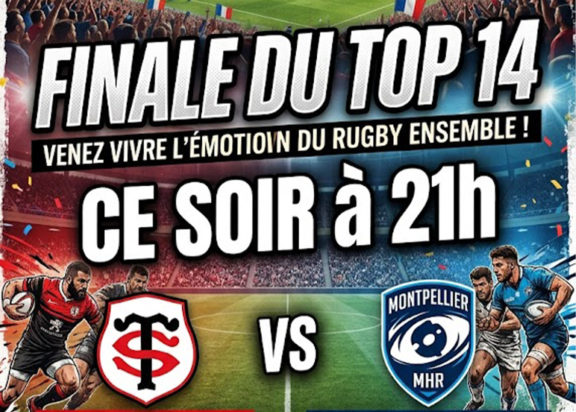 Finale du Top 14 en direct ce soir !
