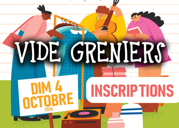Inscriptions au vide-greniers