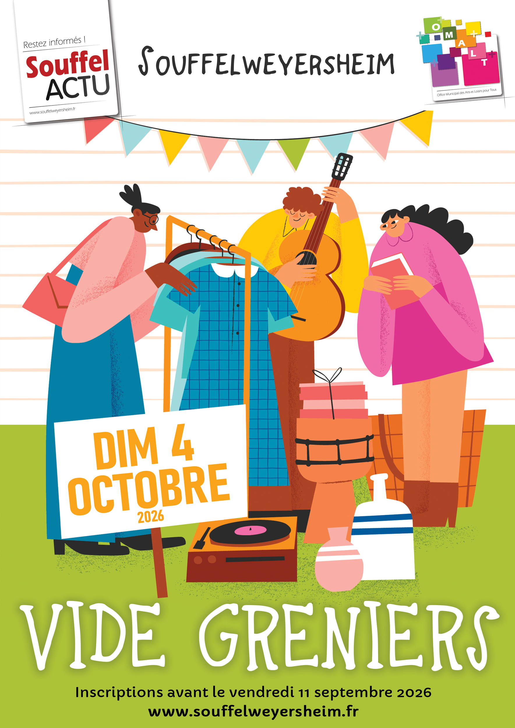 Vide greniers de l'OMALT