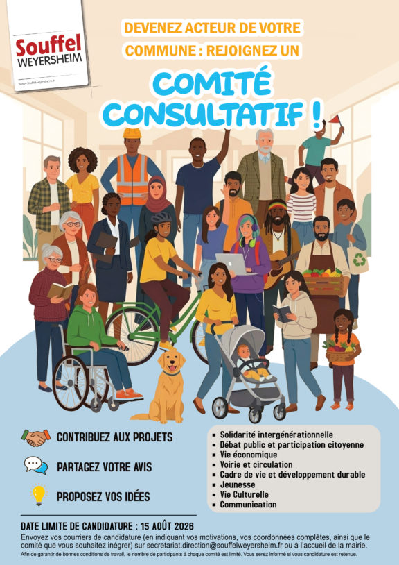 Rejoignez un comité consultatif