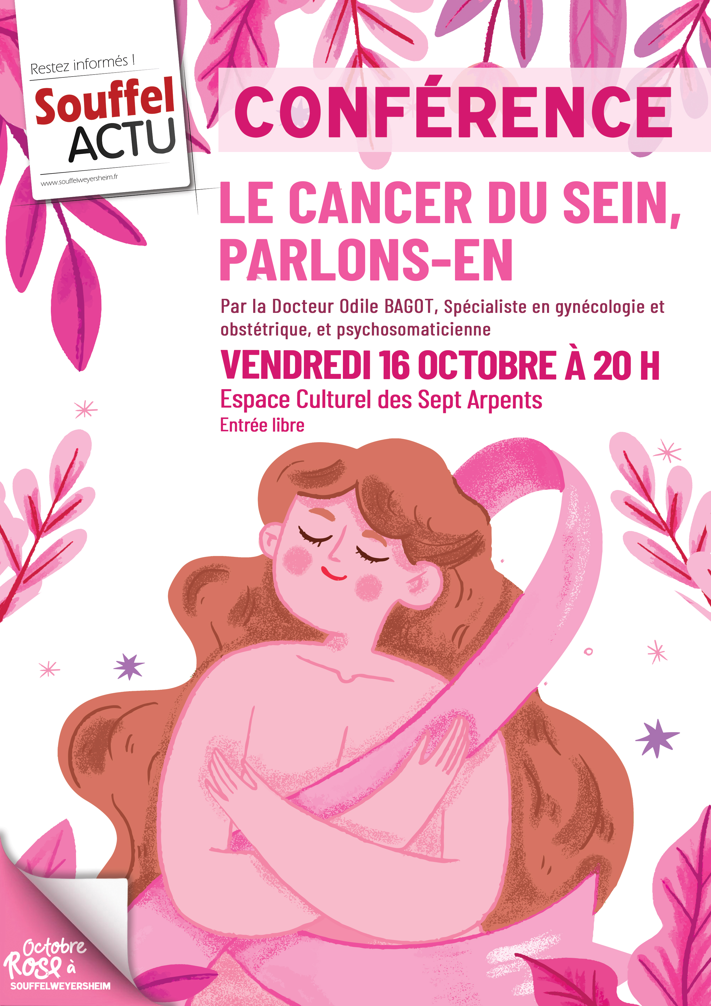 Conférence : le cancer du sein parlons-en