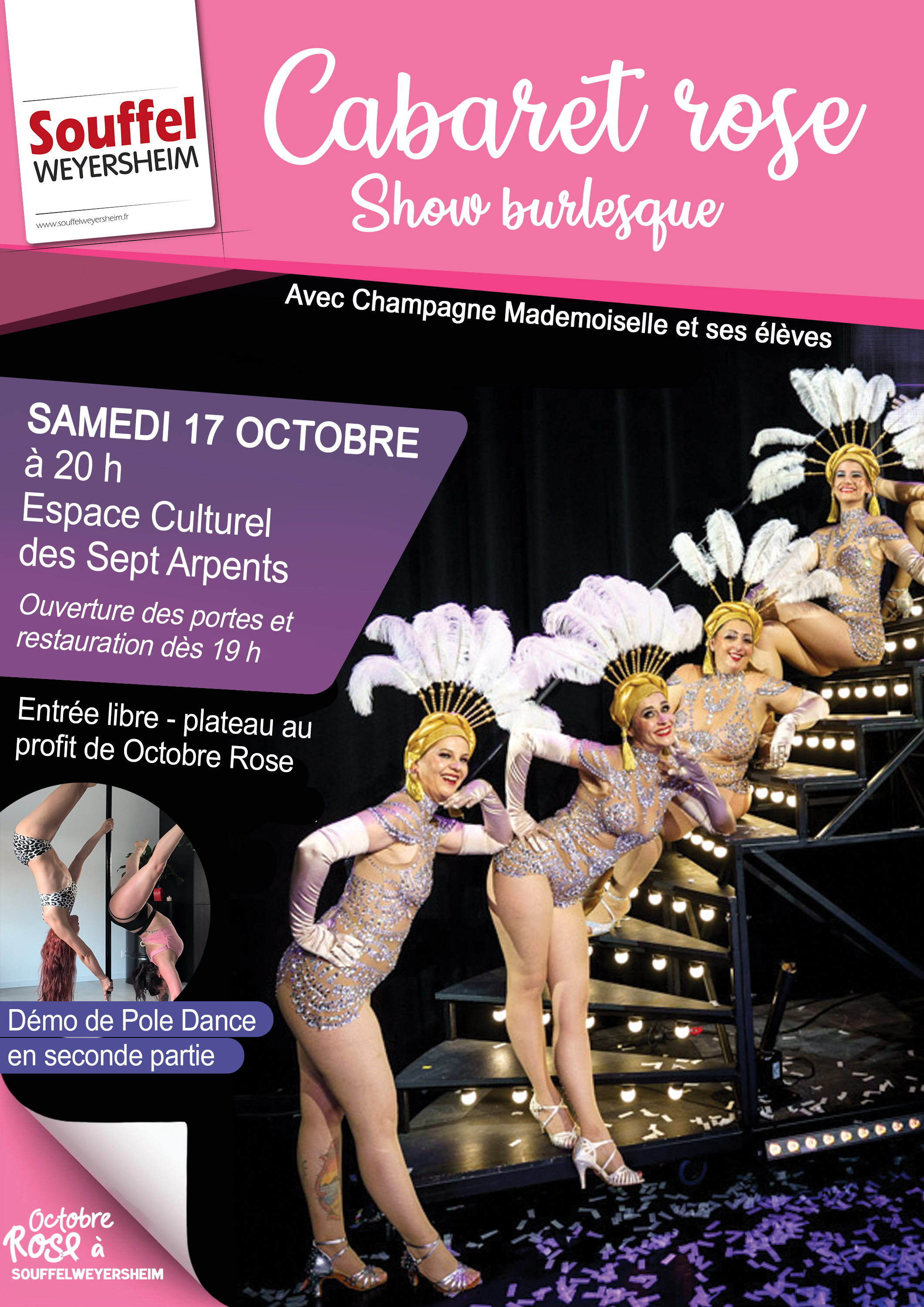 Cabaret Rose : un show burlesque !