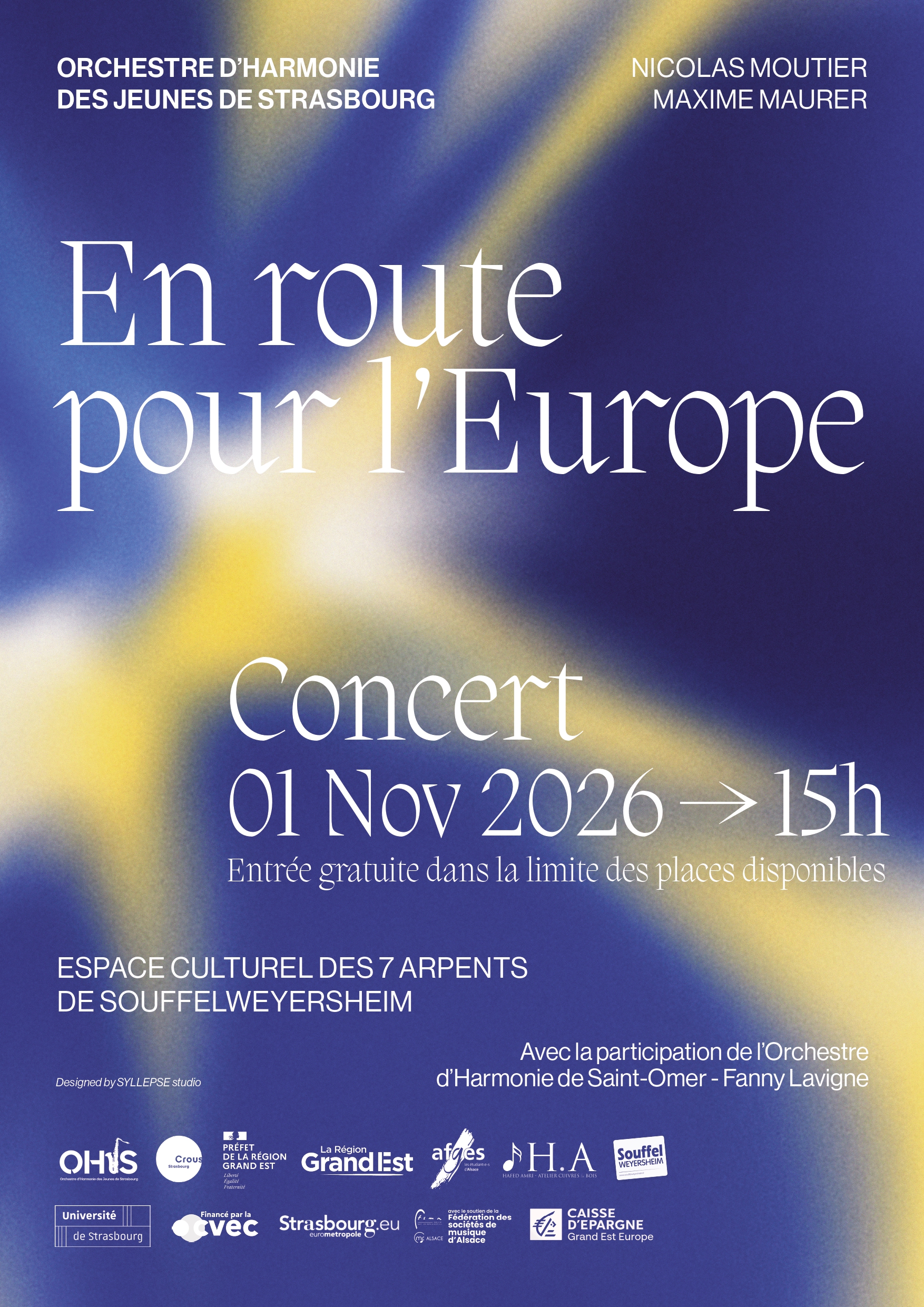 Concert : en route pour l'Europe